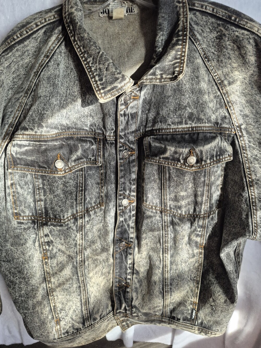 Jordache XL Acid Stone Wash Jacket